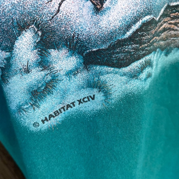 🐯🐯 Vintage Habitat tiger t shirt - Picture 4 of 5